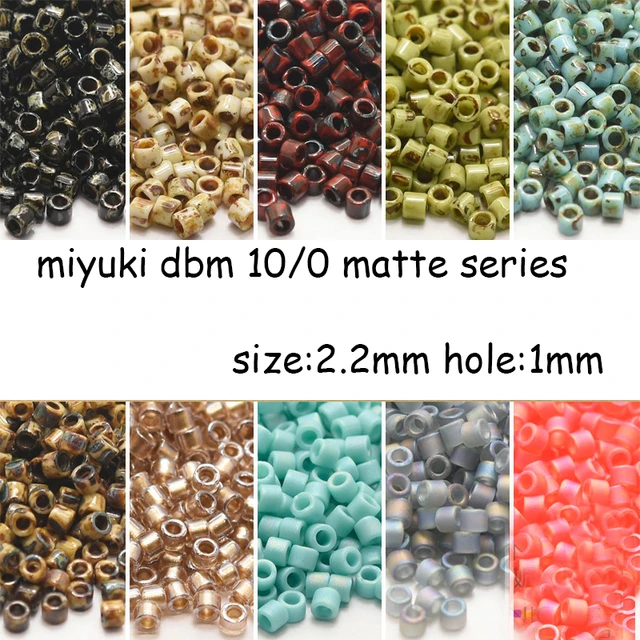 Lote de 1800 unidades de cuentas, abalorios de 2mm de delicas miyuki,  cristales checos, bolitas para hacer pulseras y pendientes - AliExpress