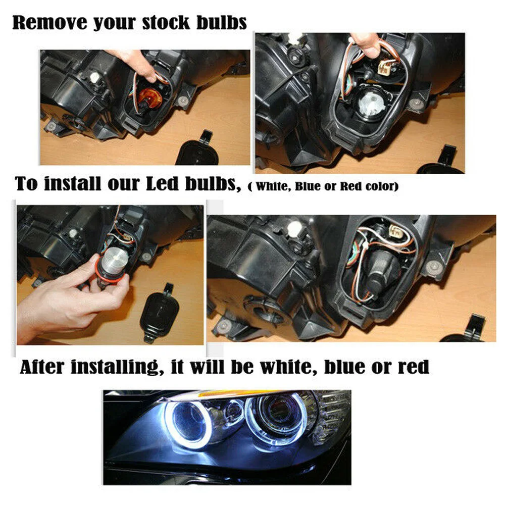 Набор светодиодных габаритных огней автомобильные лампы для BMW E39 E60 E53 E65 E83 X3 X5