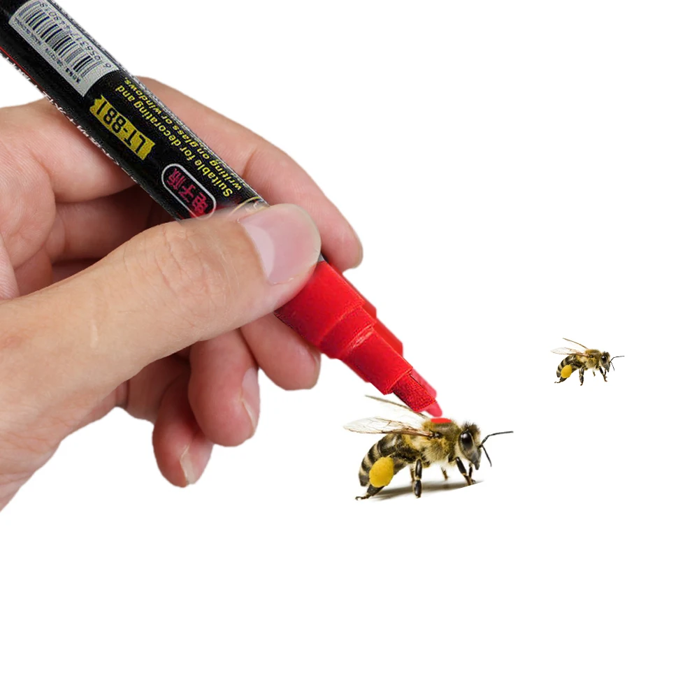 Специальный маркер Queen Bee безопасная ручка для пчелиного хайлайтера пластиковая