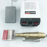 65W 45000RPM Strong 210 204 SILVER PRO105L Electric Nail Drills Machine Manicure Pedicure File Bits Nails sculpture polish 1