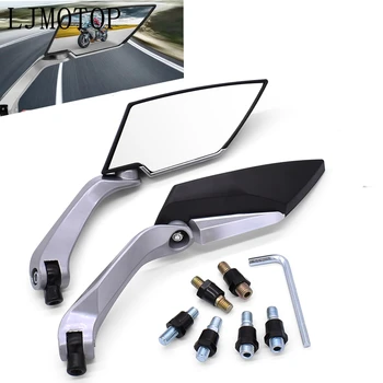 

1 Pair Motorcycle RearView Mirror Handlebar Side Mirrors 8 10mm For Suzuki RMX250 RMZ250 RMZ450 DRZ400SM DR250 DJEBEL dr 250