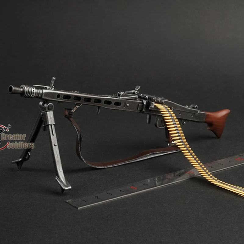 1/6 1:6 MG42 АВТОМАТИЧЕСКАЯ ВИНТОВКА Сборная модель ружья сборка пластиковое оружие для 1/6 Солдат Военные строительные блоки игрушка для мальчика
