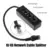 RJ45 Ethernet Splitter Кабель от 1 до 3 Портов LAN Ethernet Switch Адаптер Удлинитель Y Splitter Разъем для ПК Компьютер