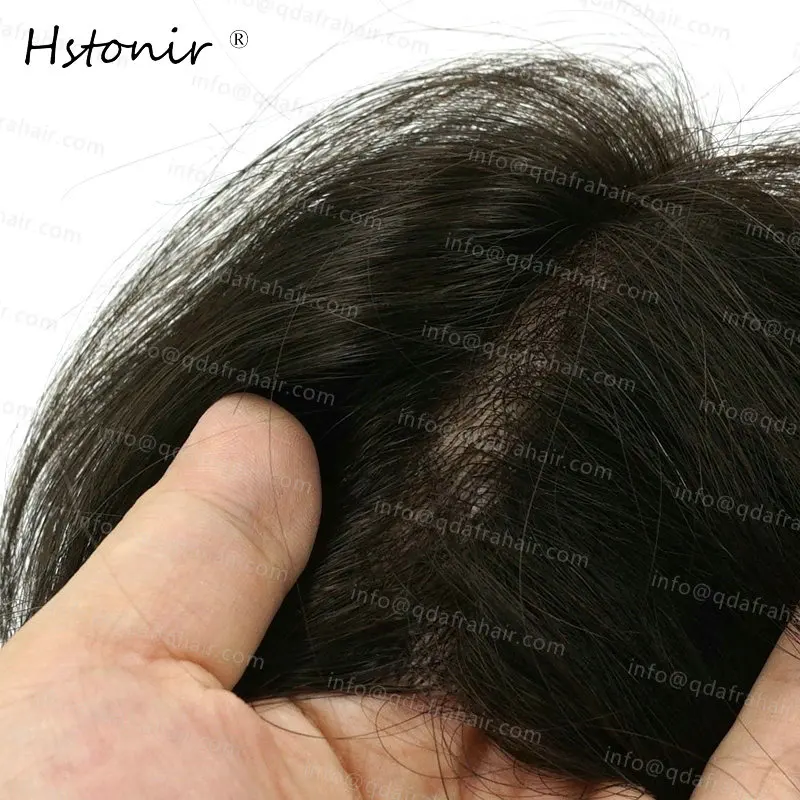 Hstonir волосы remy парик из тонкой кожи для мужчин Натуральные Прямые протезы H080|link| |