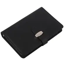 3 размера дневник персональный ноутбук карманный органайзер планировщик из искусственной кожи чехол