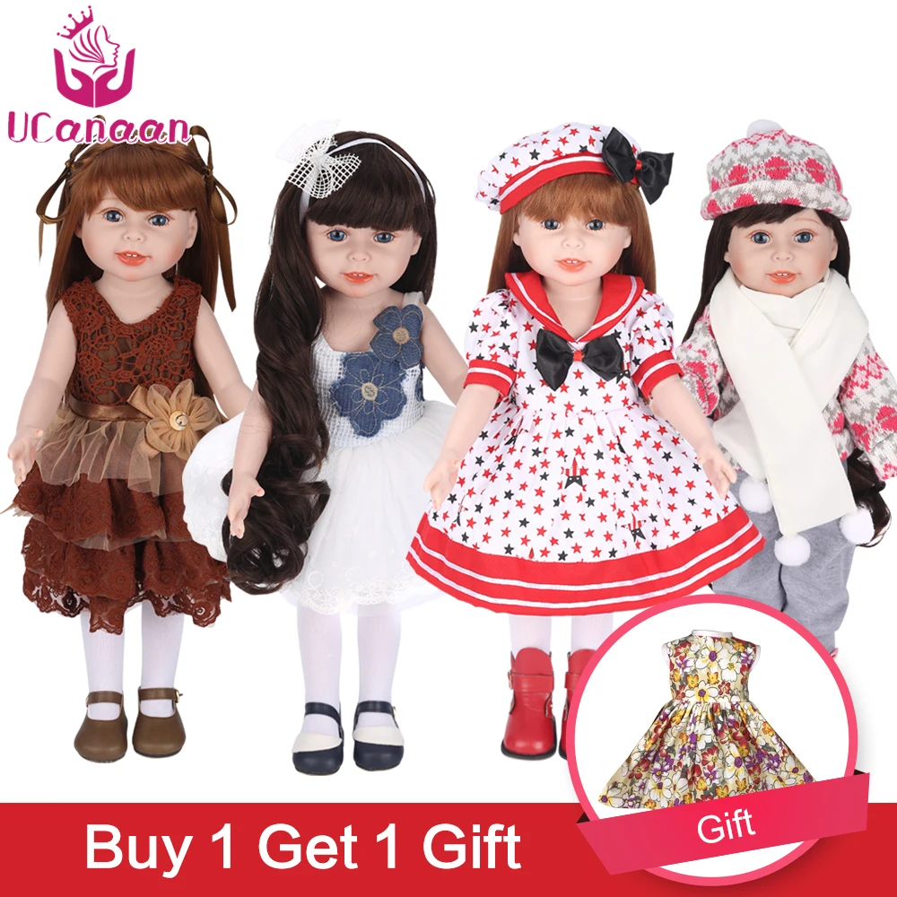 Fashion Dress Outfit Clothing for 45cm 18-inch BJD SD AG American Dolls Gifts