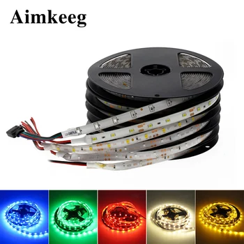 

5M LED Strip 12V Waterproof RGB Led Strip Light 2835SMD Flexible Led Strip Tape Lamp for TV Background Lighting Home Decoration