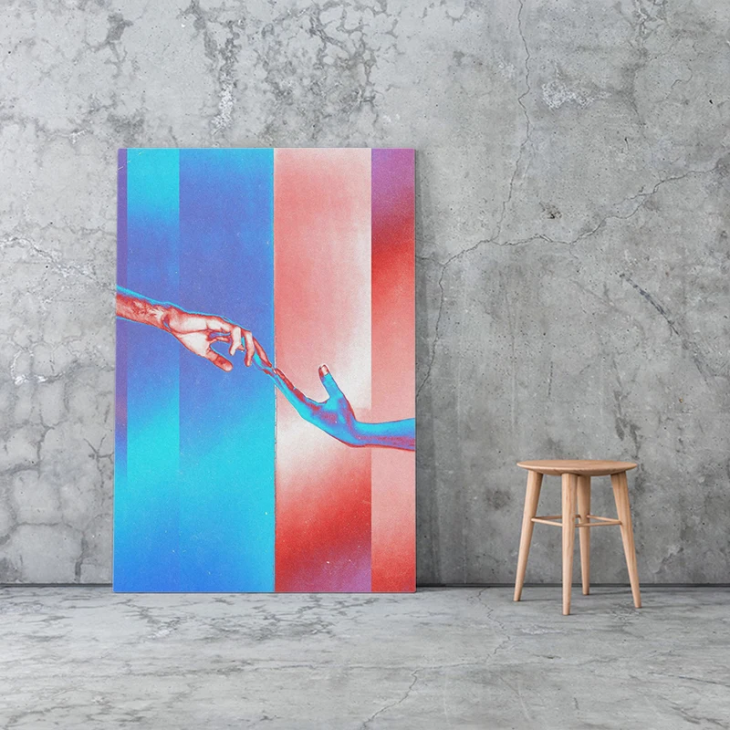 

Canvas Painting Abstract Wall Art Aesthetics HD Printing Hands Poster Minimalist Home Decorative Living Room Modular Pictures