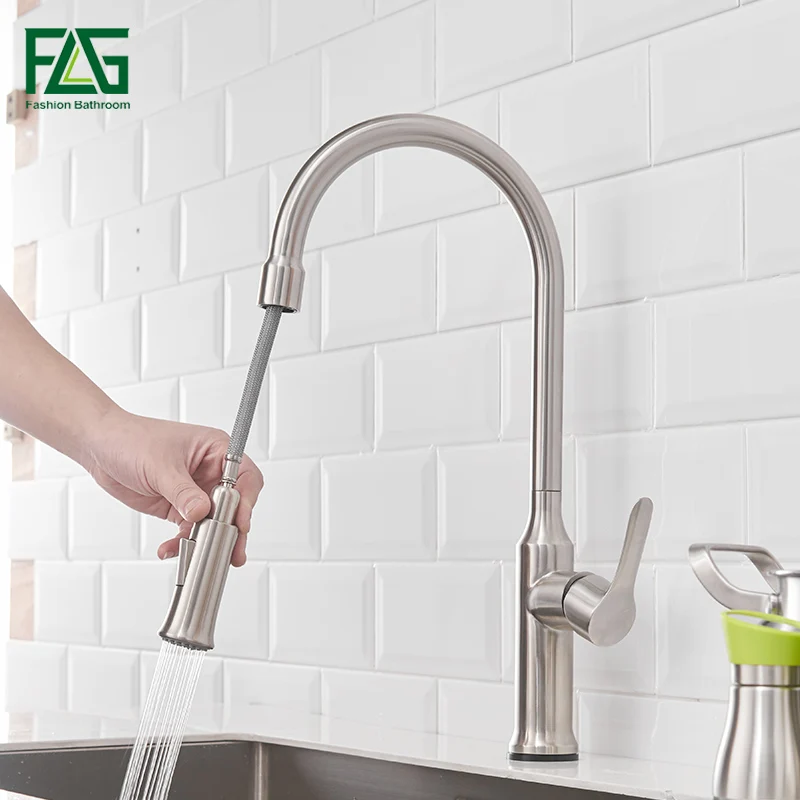 FLG смесители для кухни torneira para cozinha де parede кран кухонный фильтр воды Три способа