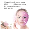 3D Face Mask Lift Massager Electric EMS Vibration Tightening Device Skin Rejuvenation Anti-Wrinkle Acne Removal Magnet Beauty 3