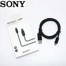 Кабель sony UCB30 type C для быстрой зарядки USB c type-C линия передачи данных 100 см для Xperia XA1 Ultra Plus/X/XZ/XZ1/XZ2 Premium/XZs
