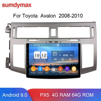 

9" octa core 4g ram 64g rom android 9.0 car multimedia player for toyota Avalon 2008-2010 with gps navigation car audio stereo