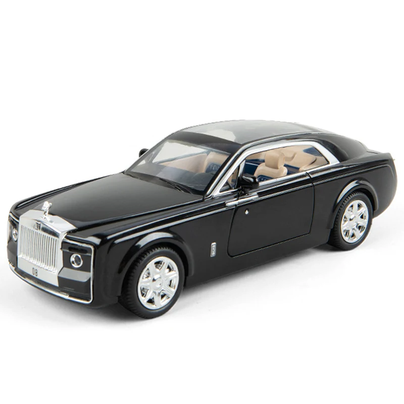 1:24 Rolls-Royce Sweptail высокая имитация сплава Роскошная модель автомобиля rolls royce металлическая модель под давлением звук и светильник - Цвет: No Original Box