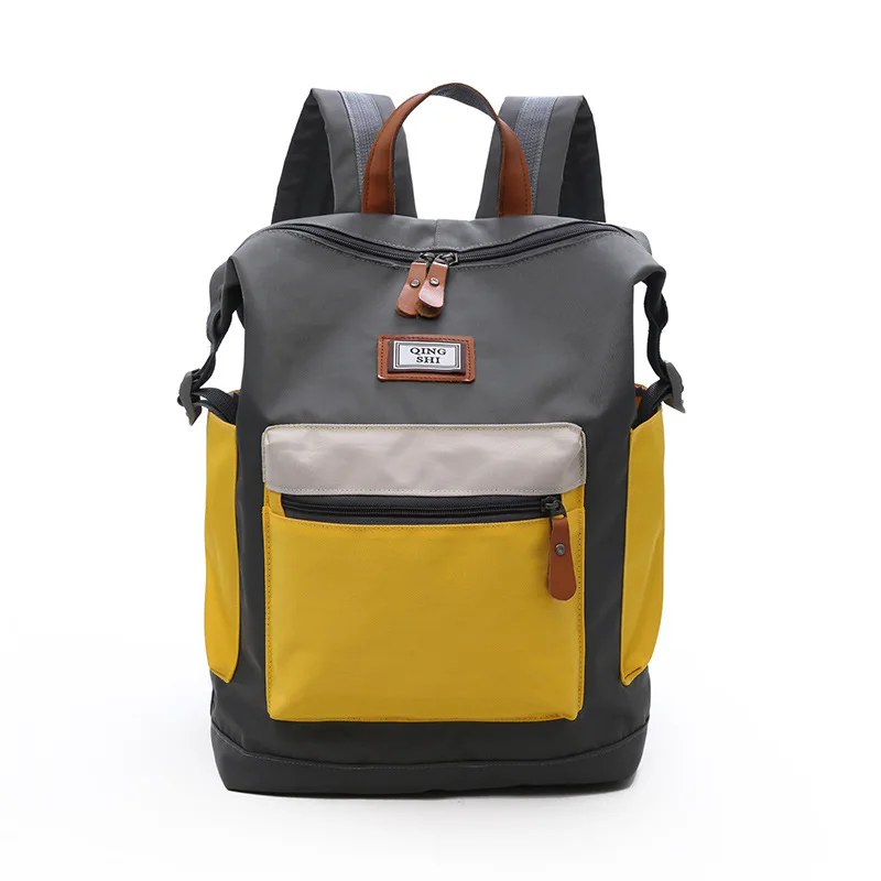 

2019 new JIULIN fashion Korean version of the school color student large Oxford backpack