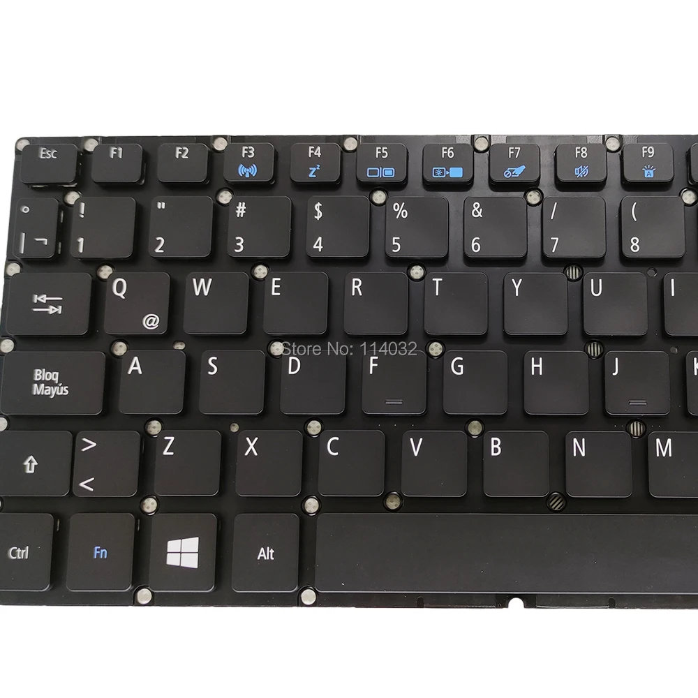 Teclado Substituto r5 571 Teclado Retroiluminado para Acer Aspire R15 r5 571t 51cb la Preto Latin Partes Originais Lv5p A52bwl - Imagem 2