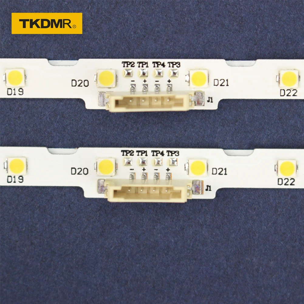 

TKDMR LED Backlight strip 40 LED for Samsung 55"TV UN55NU7300F UE55NU7105 AOT_55_NU7300_NU7100 55NU710C BN96-45913A BN61-15485A