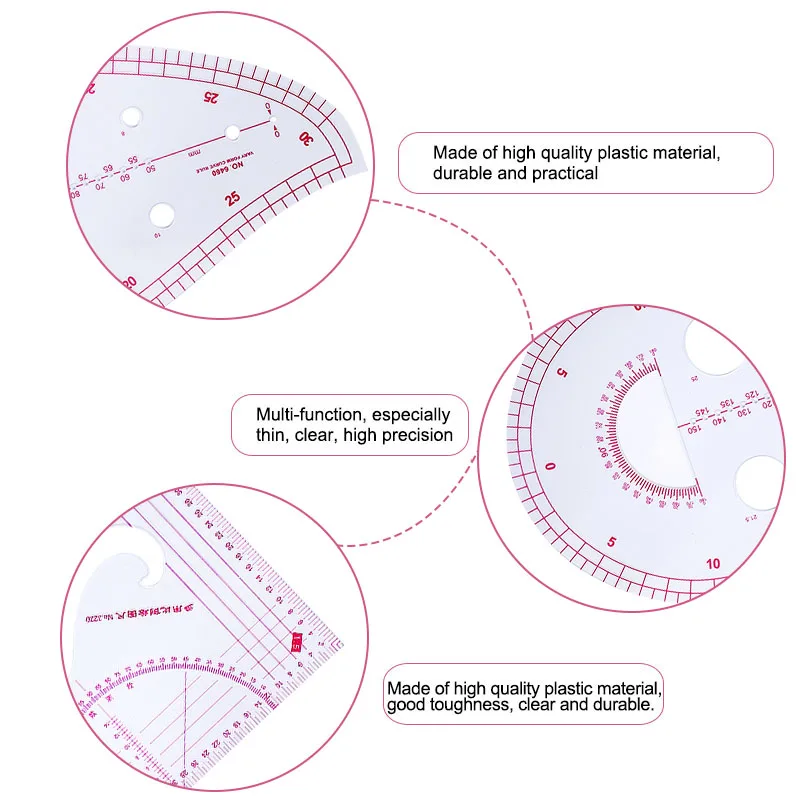 IMZAY Multifunctional Sewing French Ruler Tools Plastic Sewing Drawing Ruler  Styling Design Ruler Dressmaking Tailor Ruler - AliExpress