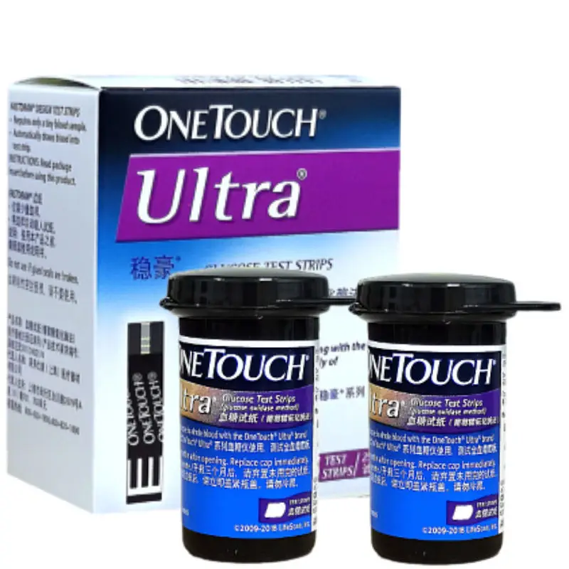 ONETOUCH Ultra Blood Sugar Meter 100pcs Test Strips One Touch Blood Glucose Measurement Glucose Tester Accurate Monit