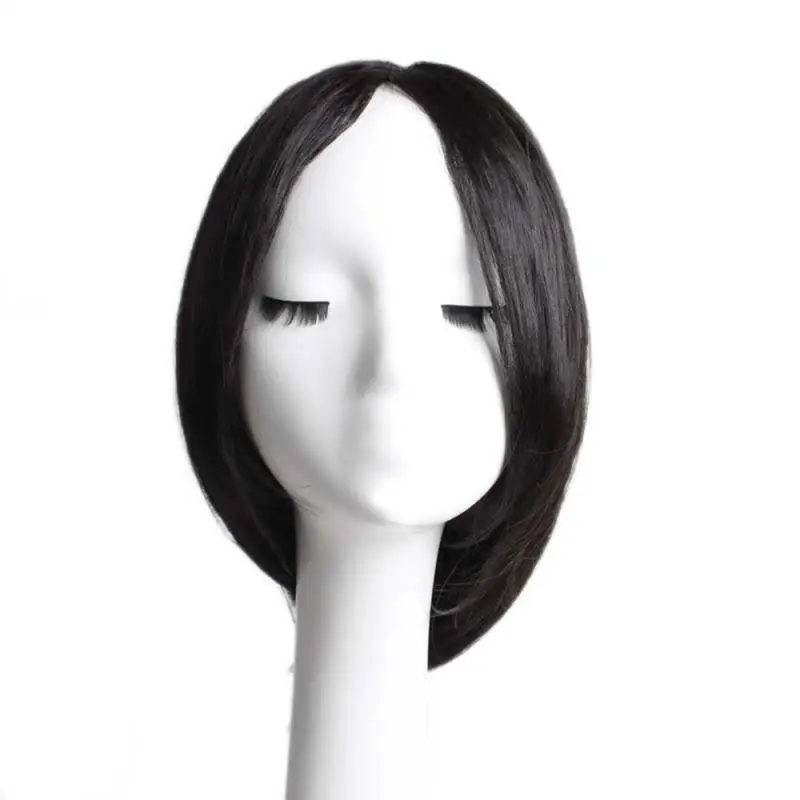 MERISI Make up The Top of The Head, накладные волосы на заколках, синтетические воздушные челки, невидимые тонкие прямые парики для женщин