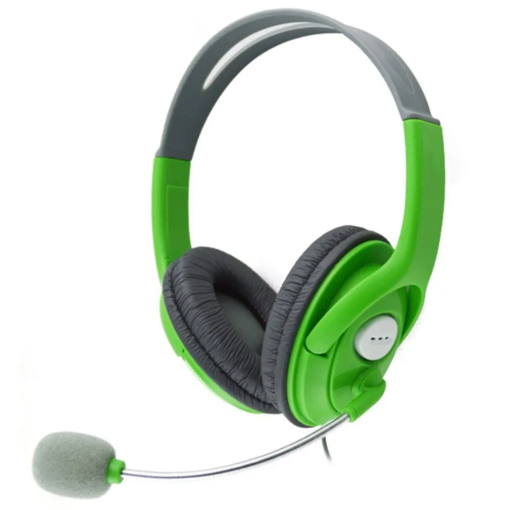 Игровая гарнитура с регулируемым микрофоном для Xbox 360 шумоподавление Игровые наушники прочные стерео наушники