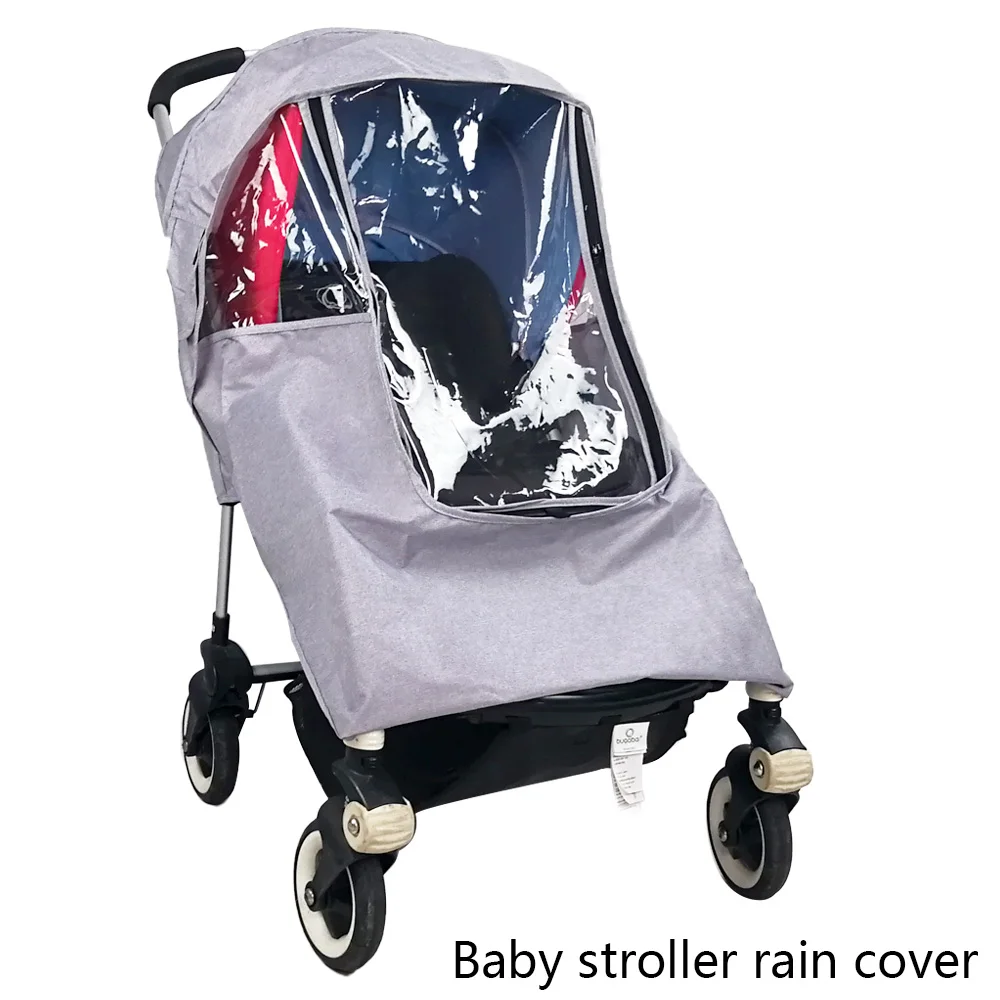 

Baby Stroller Rain Cover For Bugaboo Waterproof Windproof Pram Windshield Baby Stroller Accessories Weather Shield Full-Cover
