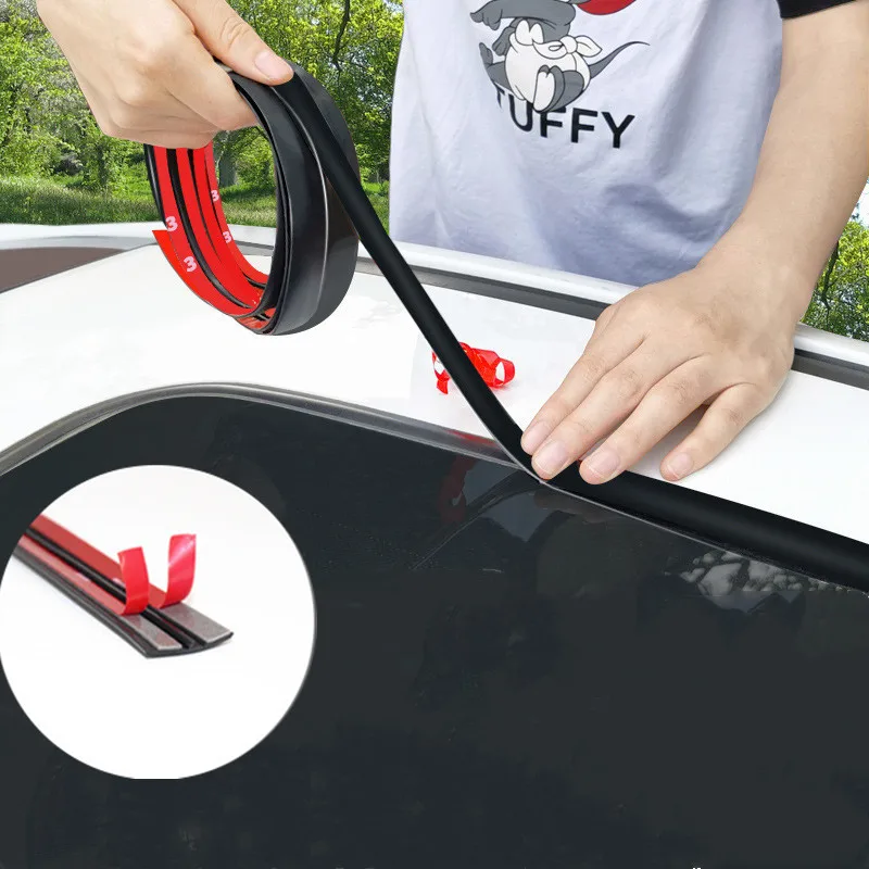 Auto Sunroof Seal Strip EPDM Noise Insulation Weatherstrip Sound