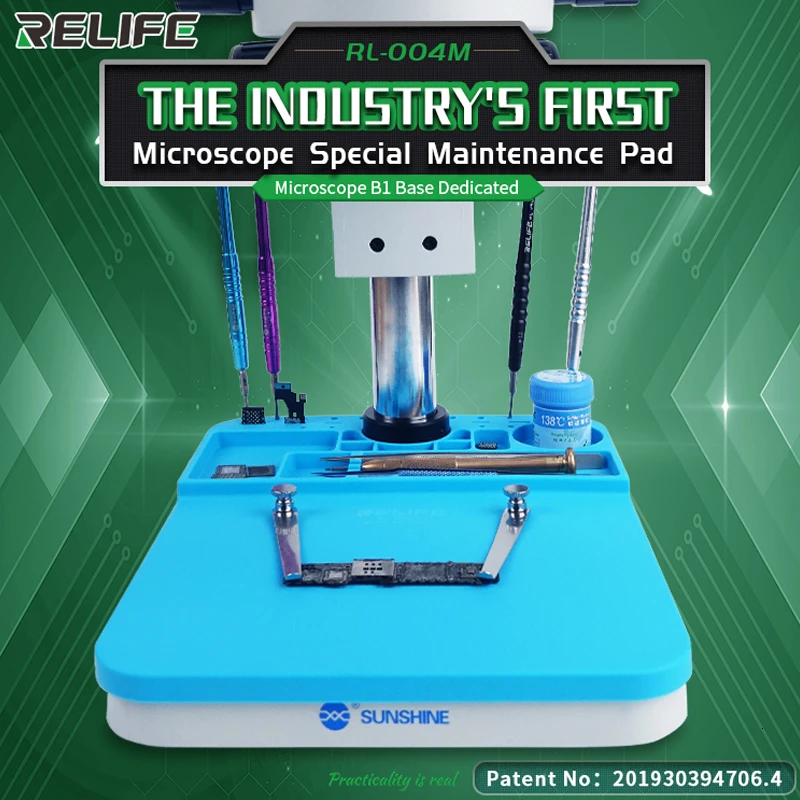 

Relife RL-004M Microscope insulation pad high temperature anti-static computer mobile phone repair Platform
