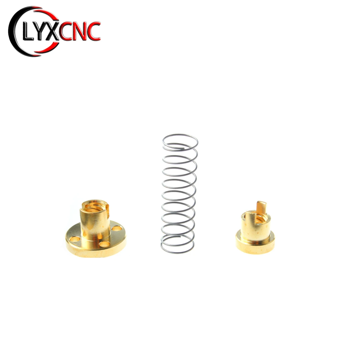 

T8 Spring Loaded Anti Backlash Nut Elimination Gap Nut for 8mm Acme Threaded Rod Lead Screws For DIY CNC 3D Printer Parts