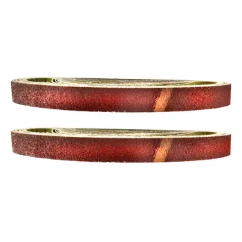 

25pcs Alumina Sanding Belts Mixed Grade 60 80 100 120 Grit Sander Accessory Slae