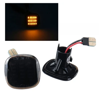 

2Pcs Car LED Side Repeater Indicator Light Side Marker Signal Lamp Light for A3 A4 A8 for Skoda Octavia Fabia SEAT Cordoba