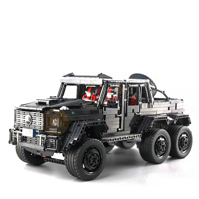 

LE-J901 3300PCS Technic Car Series Compatible MOC 2425 G63AMG 6X6 LAND CRUISER Set Model Building Blocks Bricks Kids Cars Toys