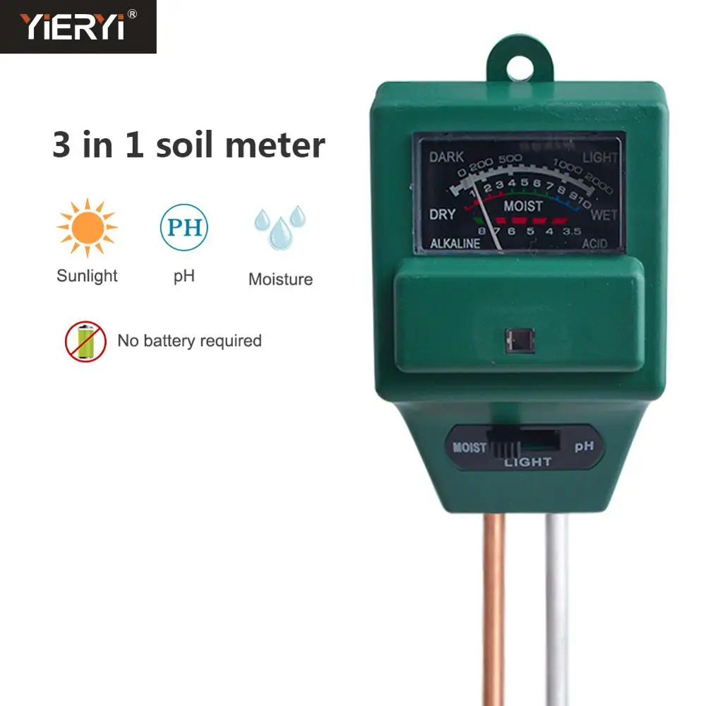 Измеритель влажности и освещенности почвы 3 в 1|moisture measure|moisture testertester moisture meter |