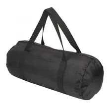 Спортивная сумка мужская женская черная сумка на одно плечо большая емкость цилиндрическая спортивная сумка дорожная тхэквондо тренировочный рюкзак для хранения