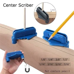 Localisateur de marquage multifonction, outils de travail du bois, jauge de marquage, outil de traçage, jauge de fond magnétique pour charpentier 