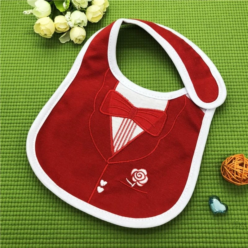 Набор из 4 детских нагрудников для новорожденных, хлопковый Халат для кормления, водонепроницаемый слюнявчик, слюнявчик, полотенце