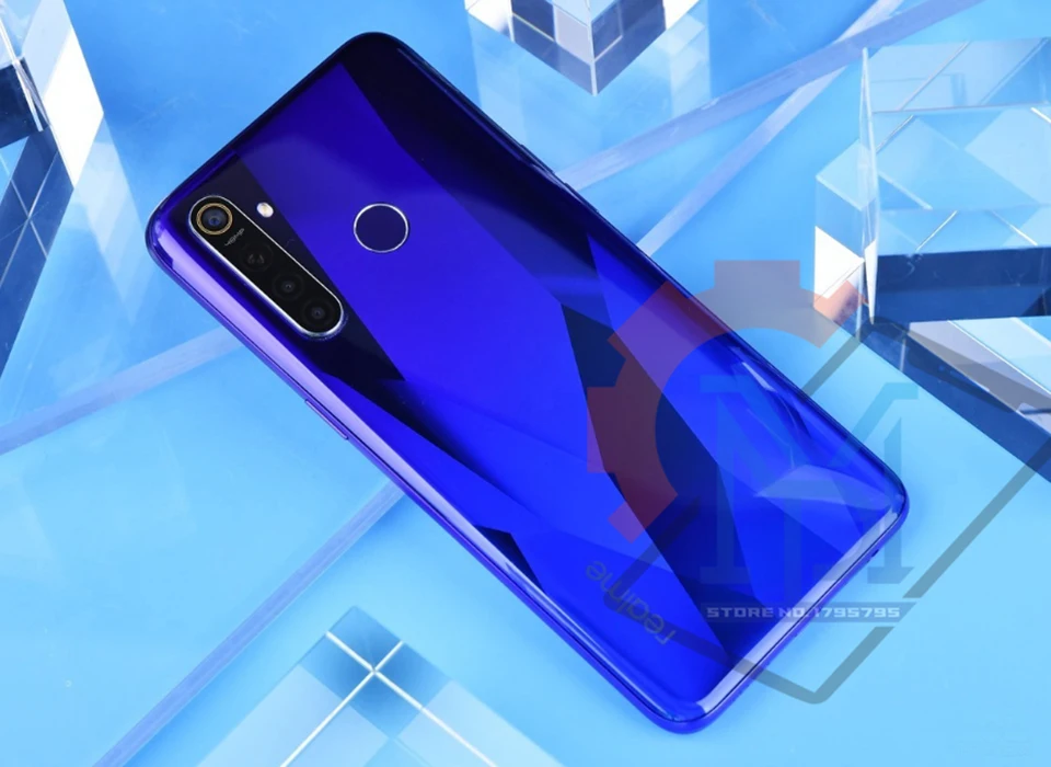 Мобильный телефон Realme Q, 6,3 дюймов, полный экран, 4 Гб ОЗУ, 64 Гб ПЗУ, Snapdragon 712 AIE, Android 9,0, МП, четыре камеры, смартфон