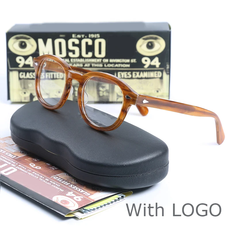 

Eyeglasses Frame Men Women With Computer Optical Retro Johnny Depp Lemtosh Acetate Glasses Spectacle Frame Clear Lens