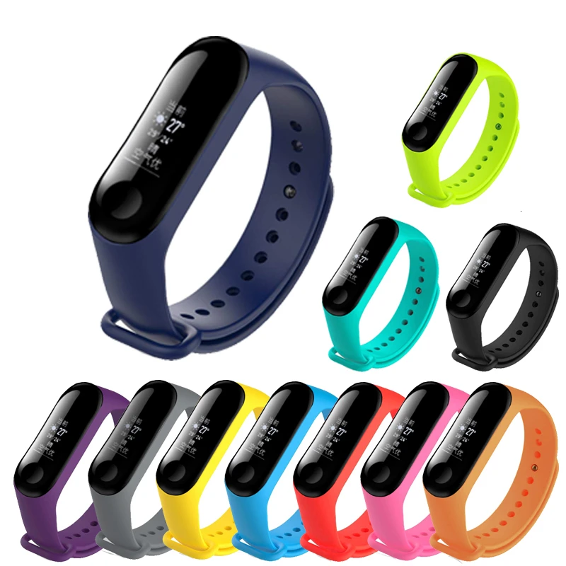 

Smart strap for the Xiaomi mi band 4 replacement wrist strap, for the Xiaomi mi band 3 multicolor replacement bracelet strap