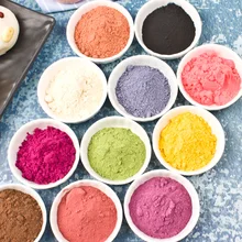 Натуральный фруктовый и овощной порошок съедобный пигмент бамбуковый уголь порошок Макарон крем пищевой краситель Торт Помадка выпечки