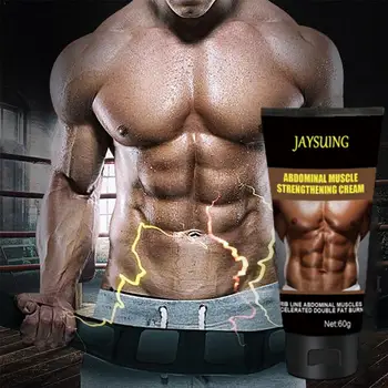 

60ml Abdominal Muscle Cream Stronger Muscle Strong Men Strengthening Body Body Loss Cream Firming Cream Weight Abdominal D7L7