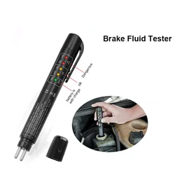 Test de liquide de frein universel, outil de Diagnostic, évaluation de la qualité de l'huile, Led, Test de liquide de frein automobile 