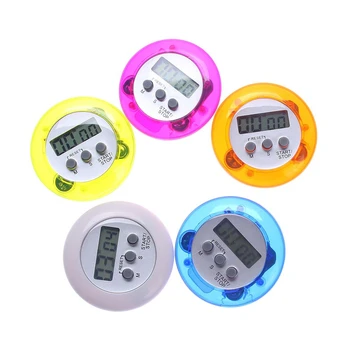 

Mini LCD Digital Screen Kitchen Timer Square Cooking Count Up Countdown Alarm Sleep Stopwatch Digital Display Clock Timer