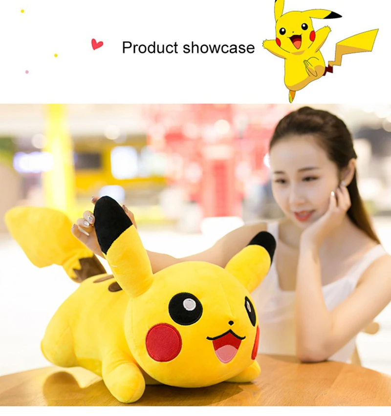 Coushin Pikachu/Подушка для сна из хлопка с ворсом, 2 стиля, подушка для сиденья/спины, супер мягкая короткая плюшевая подушка с рисунком, декоративная подушка