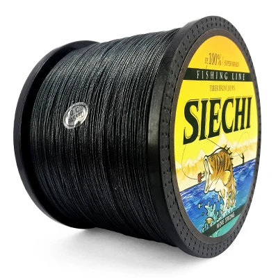 Black Новинка 1000 м 20-83LB PE многофиламентная 8 нитей плетеная леска для океанской рыбалки, супер прочная плетеная леска для ловли карпа - Цвет: Black