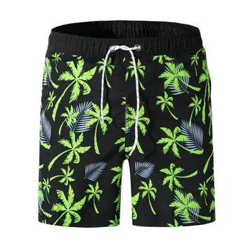 

Hawaiian Shorts Summer Drawstring Male Casual Shorts Men Streetwear Linen Beach Shorts Surfing Quick Dry Breathable Shorts 3XL