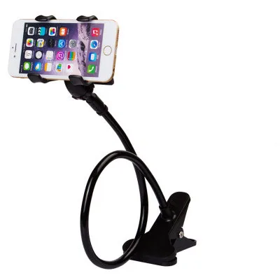 Universal Lazy Mobile Phone Gooseneck Stand Holder Stents Flexible Bed Desk Table Clip Bracket for Phone Flexible Holder Arm best phone stand Holders & Stands