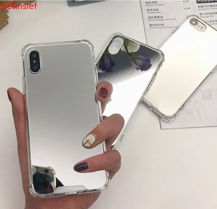 Противоударный чехол для телефона iPhone XS MAX XR 6 6S 7 8 Plus X роскошное косметическое