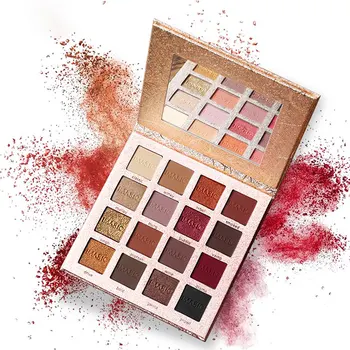 

16 Colors Diamond Glitter Matte Waterproof Long Lasting Pressed Loose Makeup Eyeshadow Magnetic Palette Cosmetic Eye Makeup