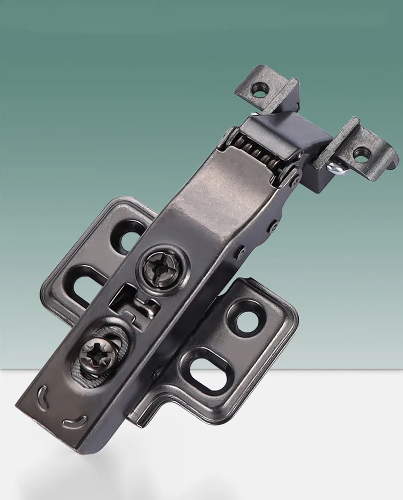 porta de vidro do quadro de alumínio da ferragem com amortecedor hidráulico incorporado que umedece base de dobradiça de aço laminada dos aviões da liga mudo