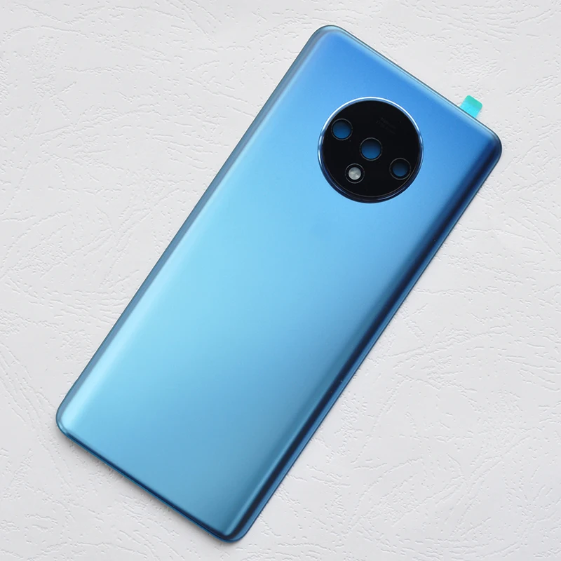 Для Oneplus до 7 лет новые Стекло сзади Корпус Батарея задняя крышка чехол с Камера объектив+ логотип
